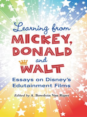 cover image of Learning from Mickey, Donald and Walt